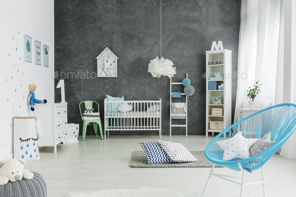 Scandi clearance style cot